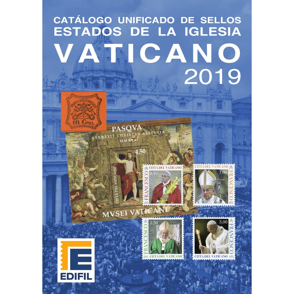 Catálogo Unificado de Sellos Estados de la Iglesia Vaticano 2019