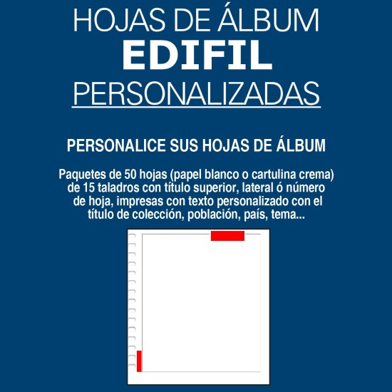 Paquete de 50 hojas sin título