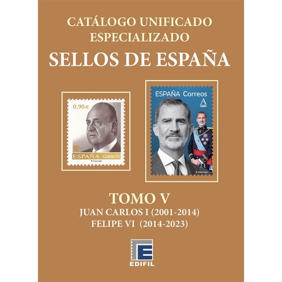 Catálogo Especializado de Sellos de España Serie Bronce Tomo V