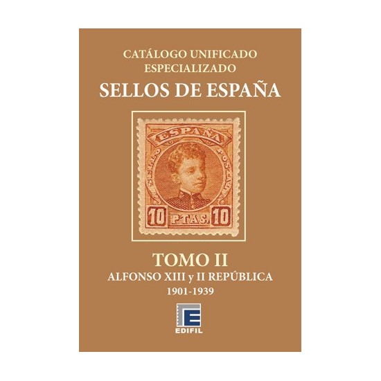 Catálogo Unificado Especializado de Sellos de España Serie Azul  Tomo I