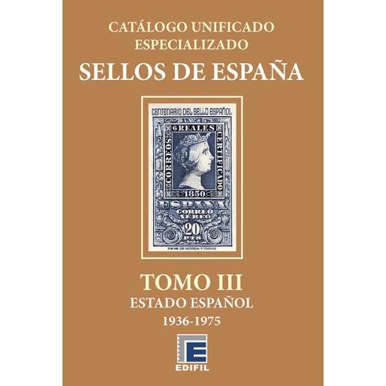 Catálogo Especializado de Sellos de España Bronce Tomo III