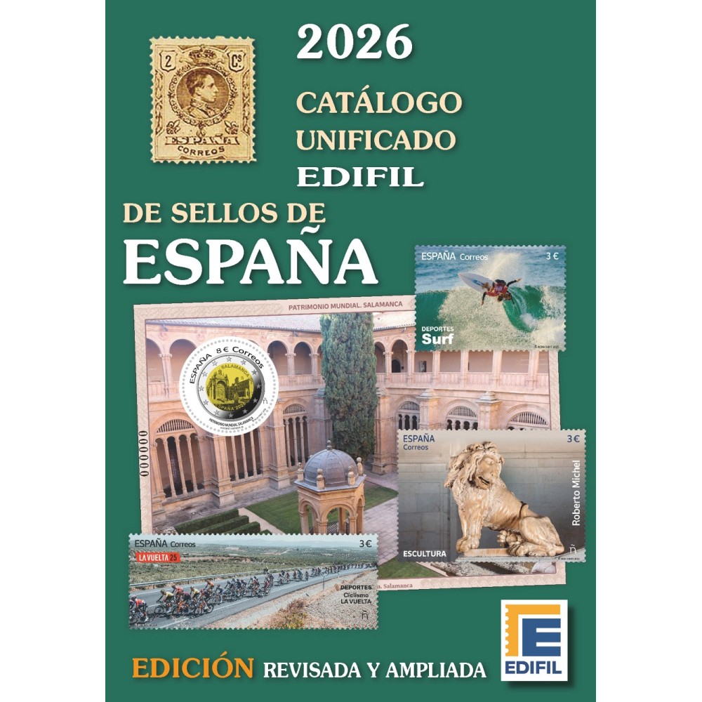 Catálogo de Sellos de España 2026