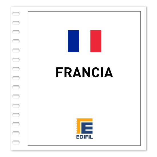 Francia 1944/1969 Juego hojas ilustrado color