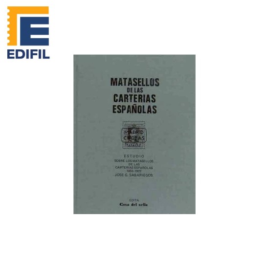 José G. Sabariegos. Estudio sobre los matasellos de las carterías españolas. Madrid, 1980.